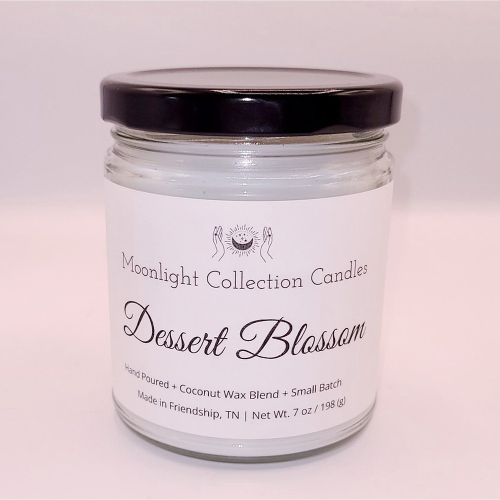 Homemade Dessert Blossom Candle